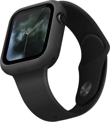 Uniq UNIQ etui Lino Apple Watch Series 5/4 40MM czarny/ash black
