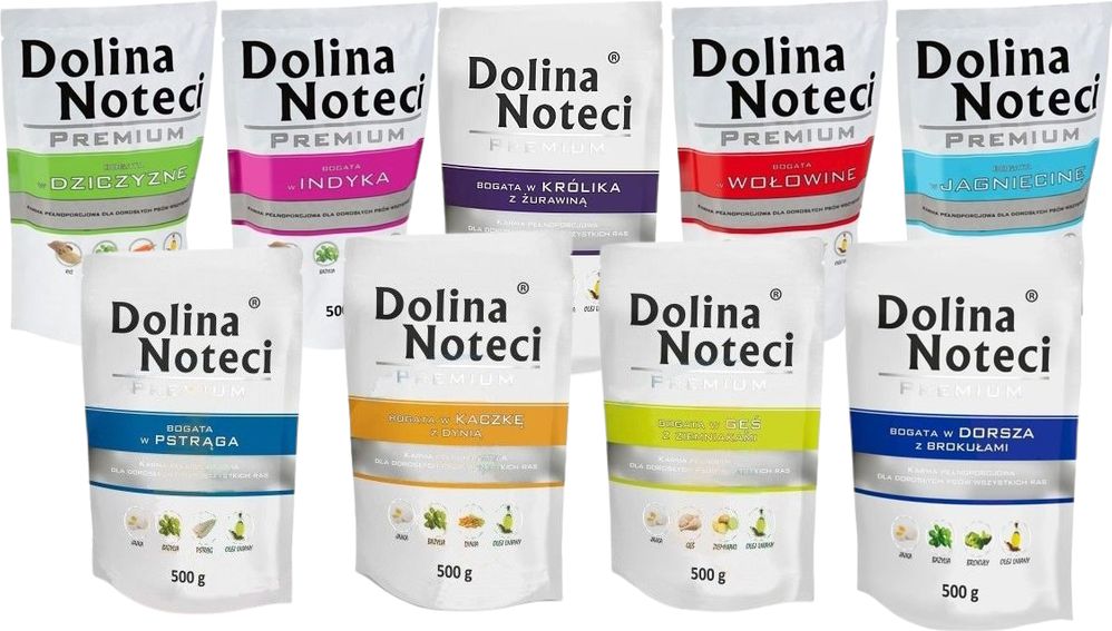 Dolina Noteci Premium mix smaków bez kurczaka 20x500g