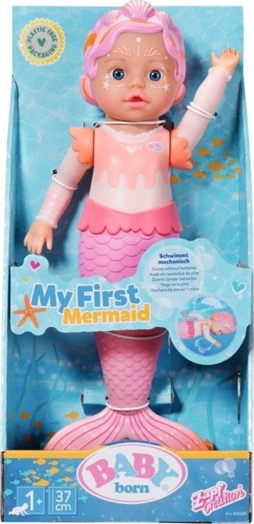 Zapf *****BABY BORN Moja pierwsza lalka syrenka 834589
