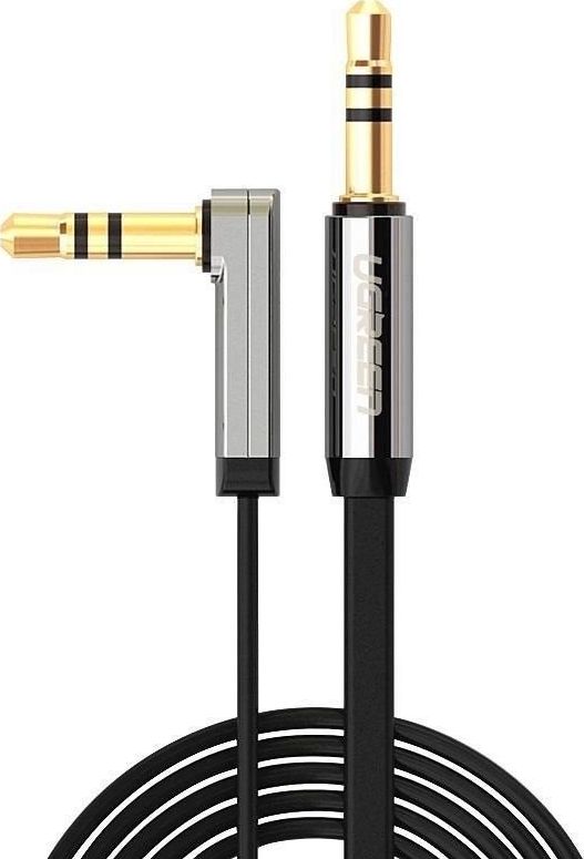 Kabel Ugreen Jack 3.5mm - Jack 3.5mm 1m srebrny (10597)