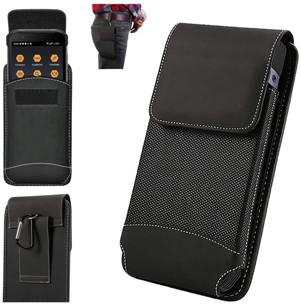 Etui z klapką Supero Wristbag do Hammer Construction, czarne