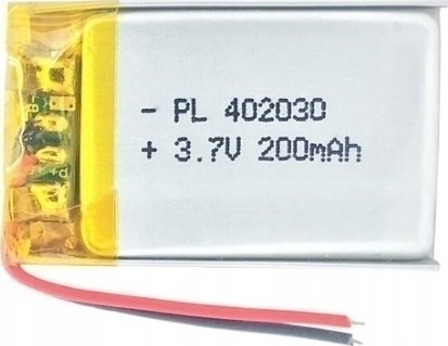 Liter Energy Battery Akumulator Li-Poly 200mAh 3.7V 402030