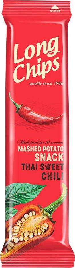 Pernes LTD Chipsy ziemniaczane o smaku słodkiej papryki chilli 75 g