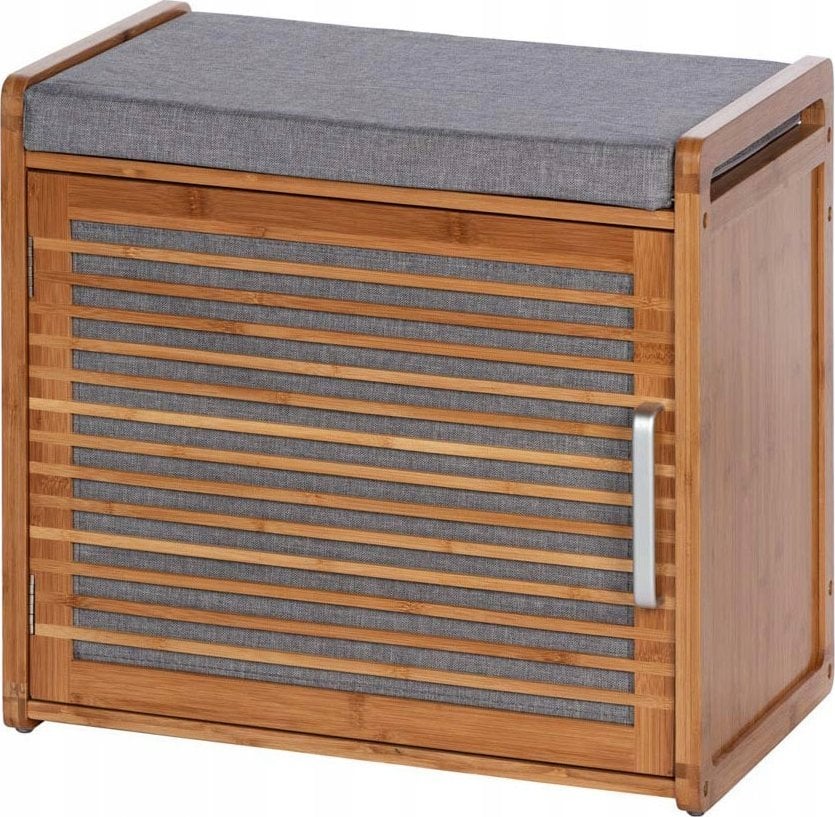 Wenko Szafka bambusowa na buty BAHARI z siedziskiem, WENKO