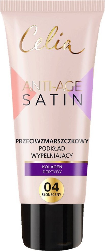 Celia Satin Anti-Age przeciwzmarszczkowy podkład wypełniający do twarzy 04 30ml