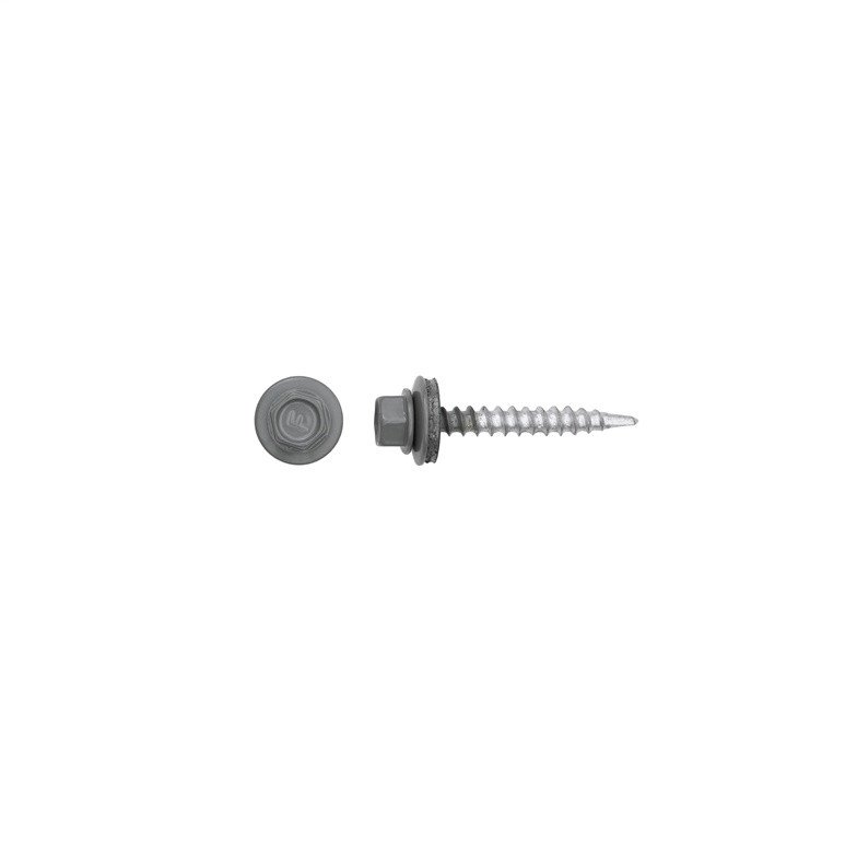 SELF SCREW 4,8X35 WOOD+EPMD RAL7037(200)