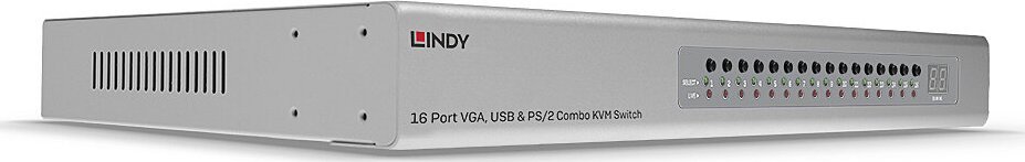 Przełącznik Lindy 16 Port VGA, USB & PS/2 Combo KVM Switch
