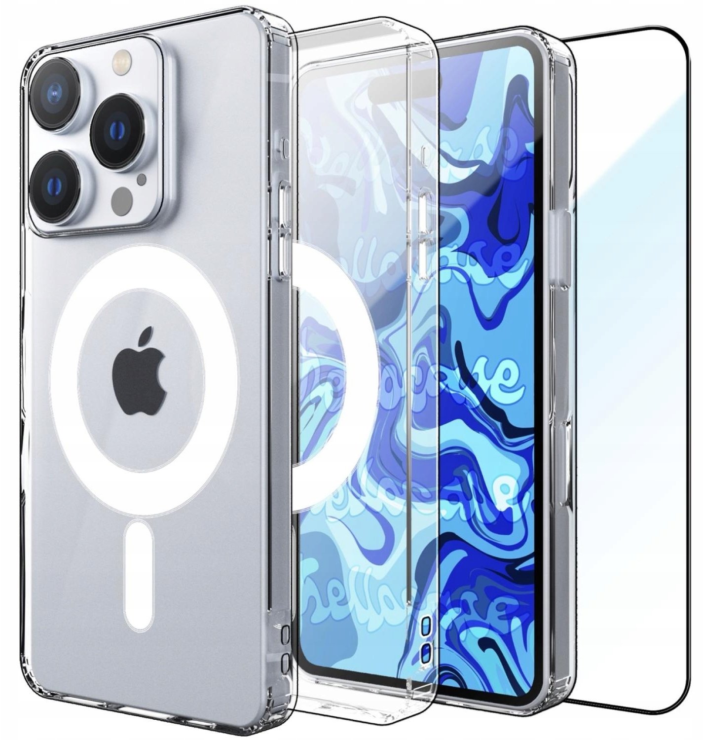 Etui Do Magsafe Do Apple iPhone 16 Pro Max (Magnetyczne, Pancerne) Szkło