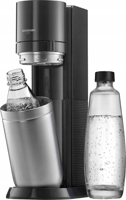 Saturator Sodastream Duo + 2 butelki Czarny