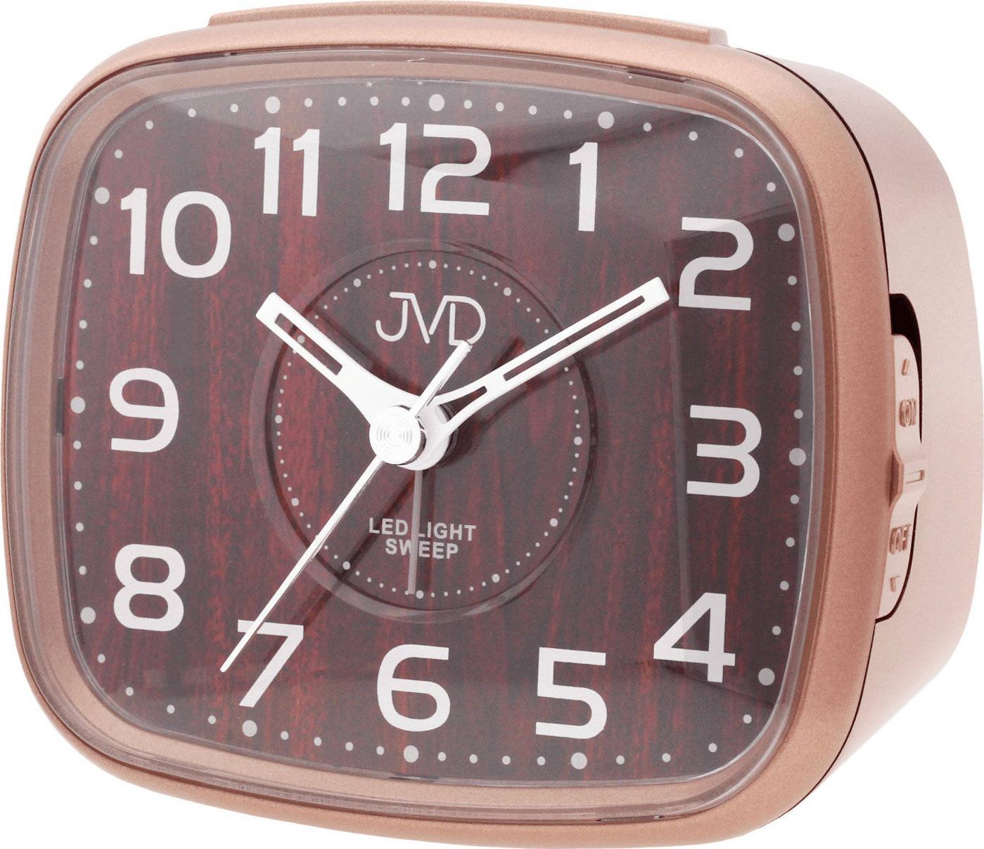 JVD Budzik JVD SRP003.3 z płynącym sekundnikiem