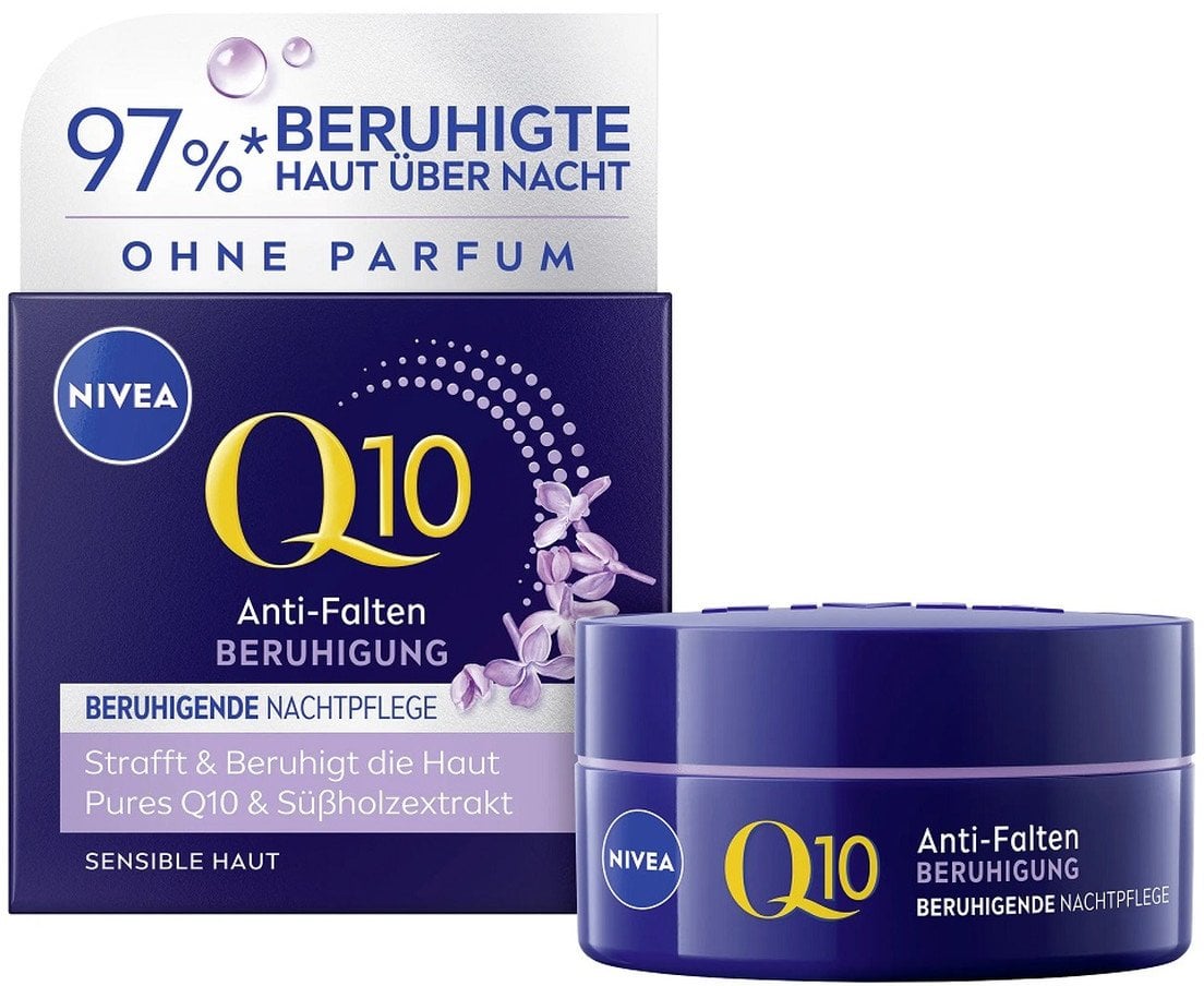 Nivea Q10 Kojący krem przeciwzmarszczkowy na noc 50ml
