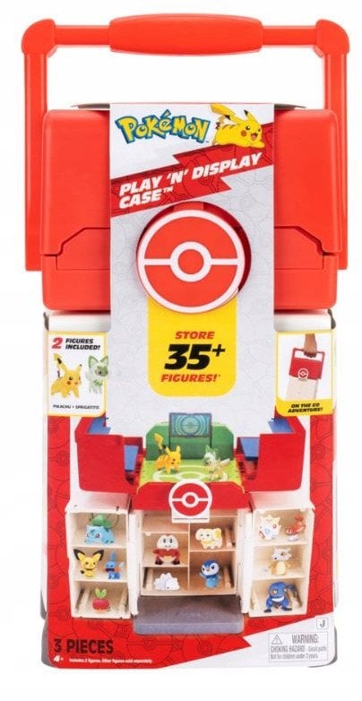 POKEMON PLAY N DISPLAY CASE