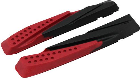 Clarks Wkładki hamulcowe CLARK'S CPS959R MTB (V-brake, Warunki Suche i Mokre) 70mm czerwono-czarne