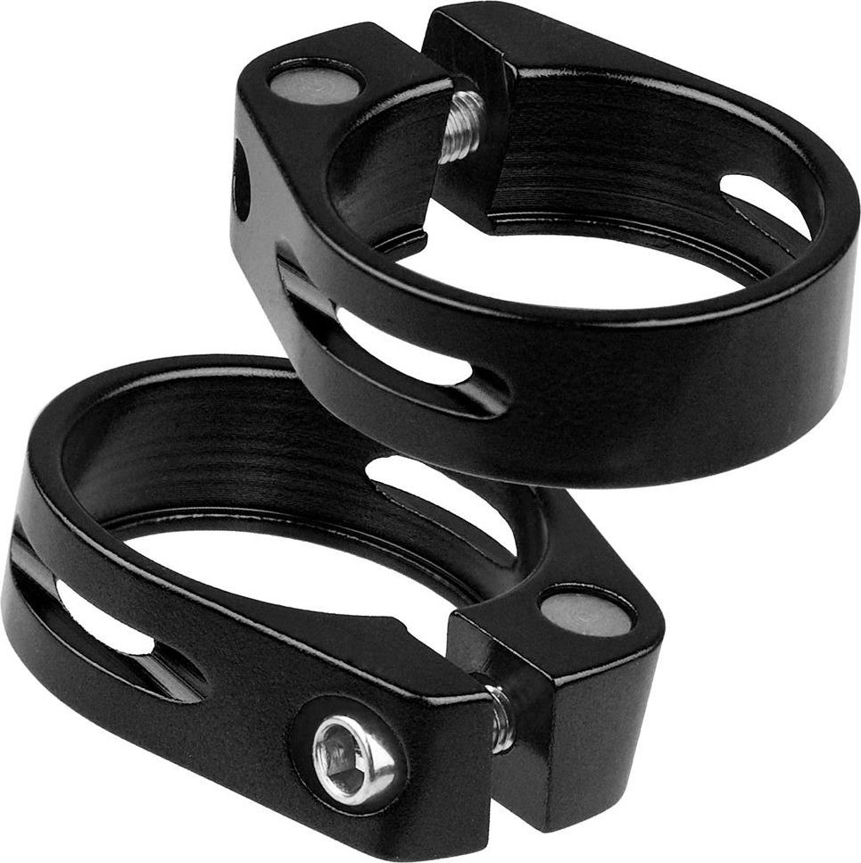 Obejma podsiodłowa 31,8 mm, na imbus, czarna