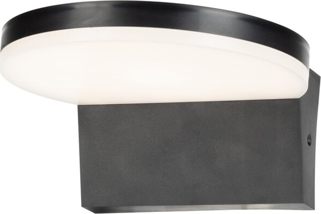 Batida LED 9W czarna IP54 F 2700, 4000, 6500 K