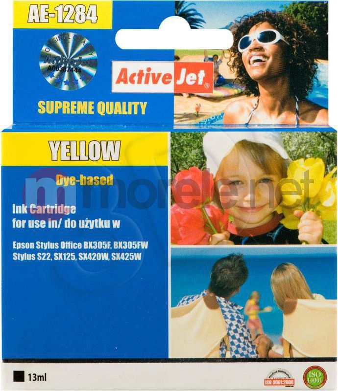 Tusz Activejet tusz AE-1284N Yellow (T-1284)