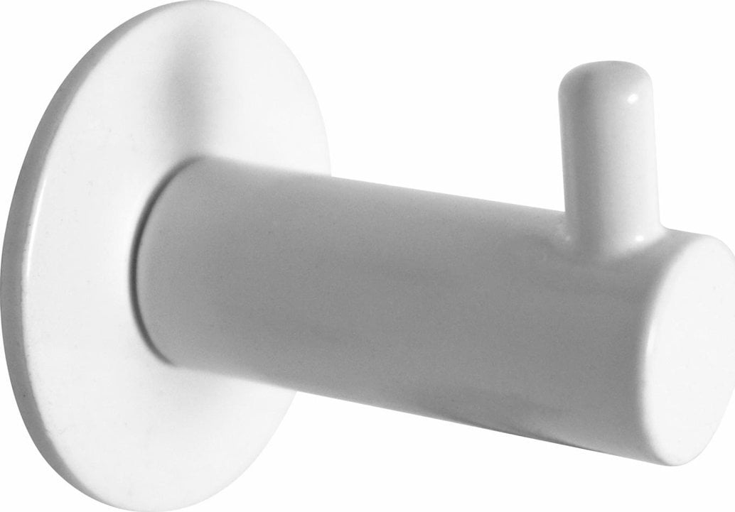 Home It Knagerække rund med 1 knag - hvid