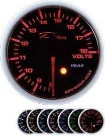 DRacing Zegar DEPO SKPK 60mm - Volt