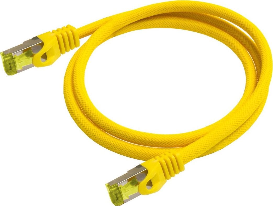 Python 8070PY-015Y kabel sieciowy Żółty 1,5 m Cat7 SF/UTP (S-FTP)