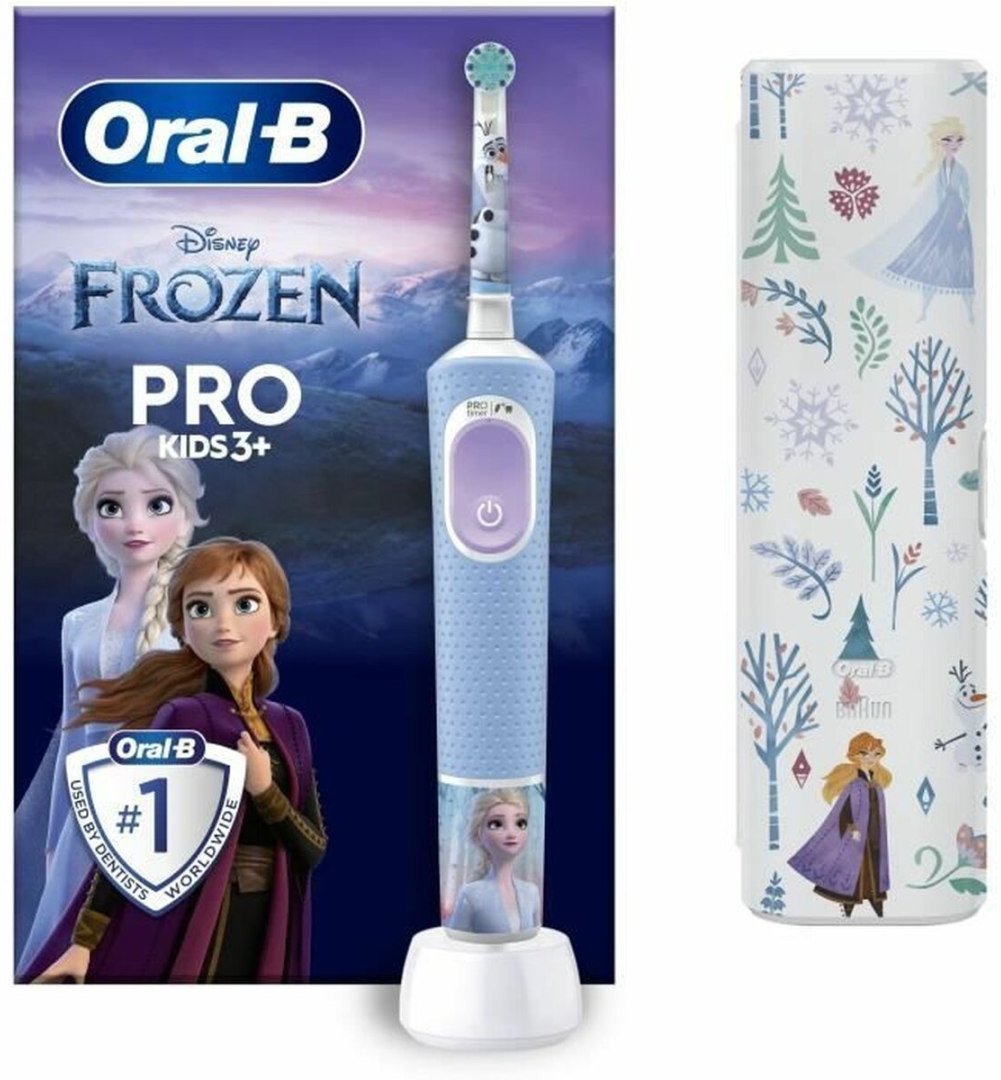 Szczoteczka Oral-B Vitality Pro Kids Frozen + Etui Niebieska