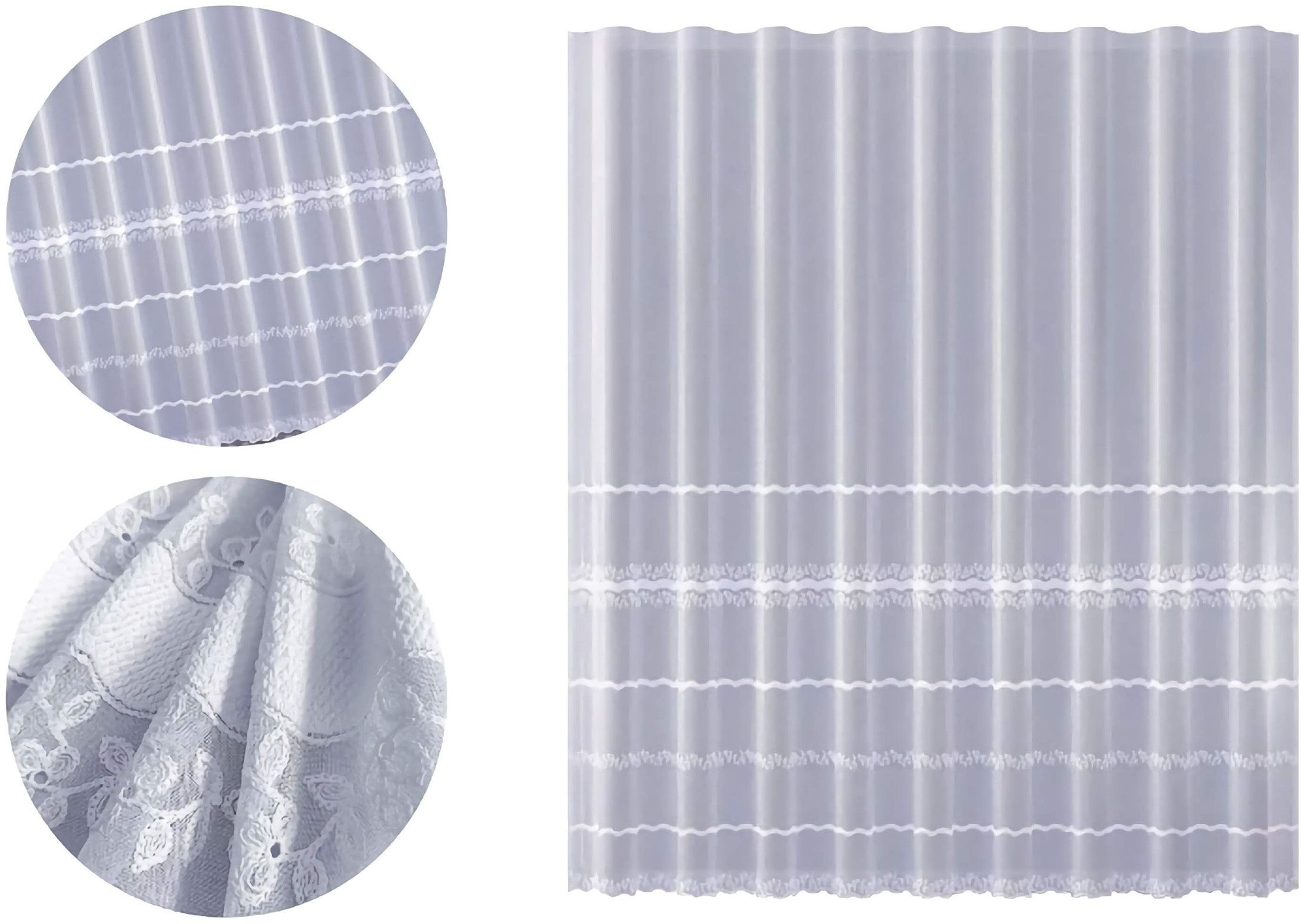 Firanka Aberdeen wysokość 280 cm DomoweTekstylia | WN40A3 280