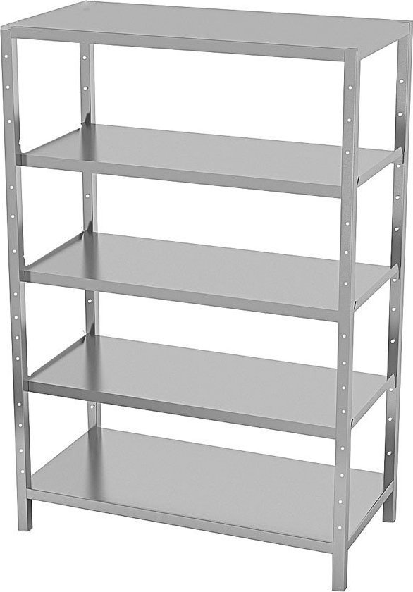 qBox Regał warsztatowy wym. 1350 x 2000 x 600 mm, ładowność 200kg na półkę (półki 5)