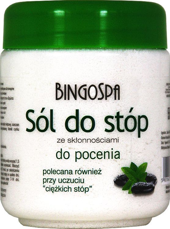 BingoSpa Sól do stóp ze skłonnościami do pocenia 550g