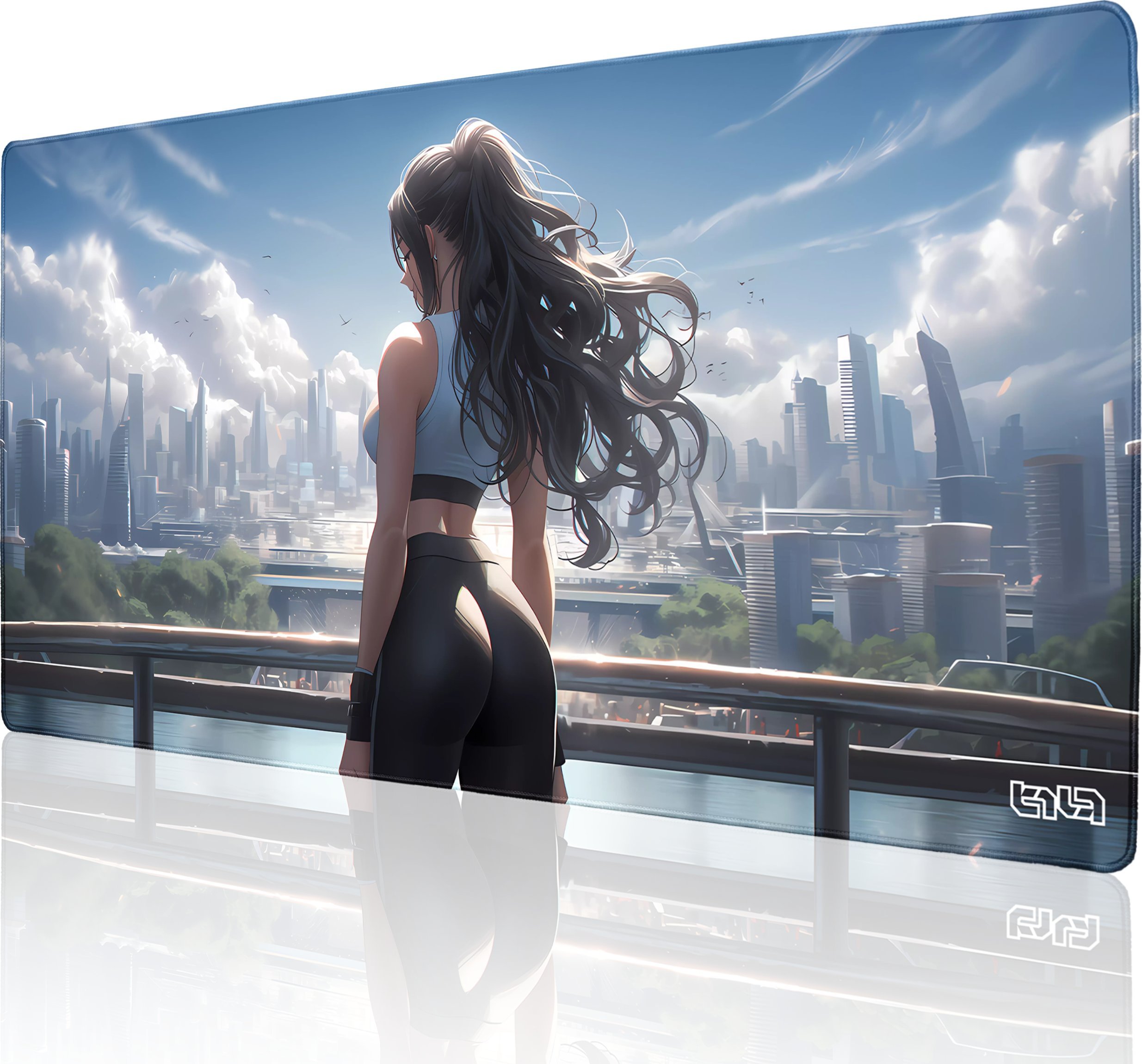 Podkładka Tilt PODKŁADKA GAMINGOWA Ponoć w tle jest Miasto 100x50 TILT XXL Prezent