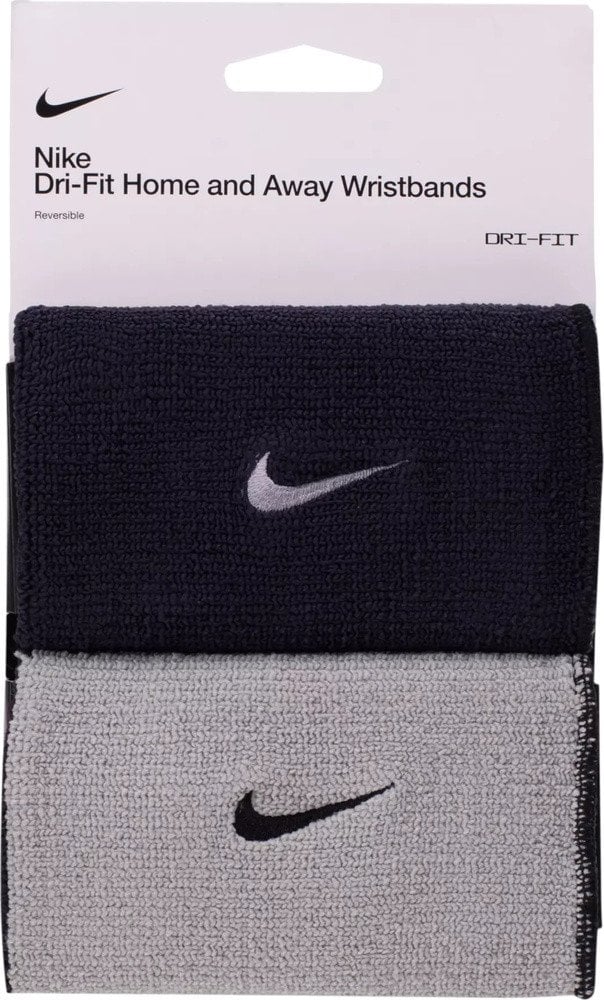 Opaska Nike accessories DRI-FIT DOUBLEWIDE WRISTBANDS HOME