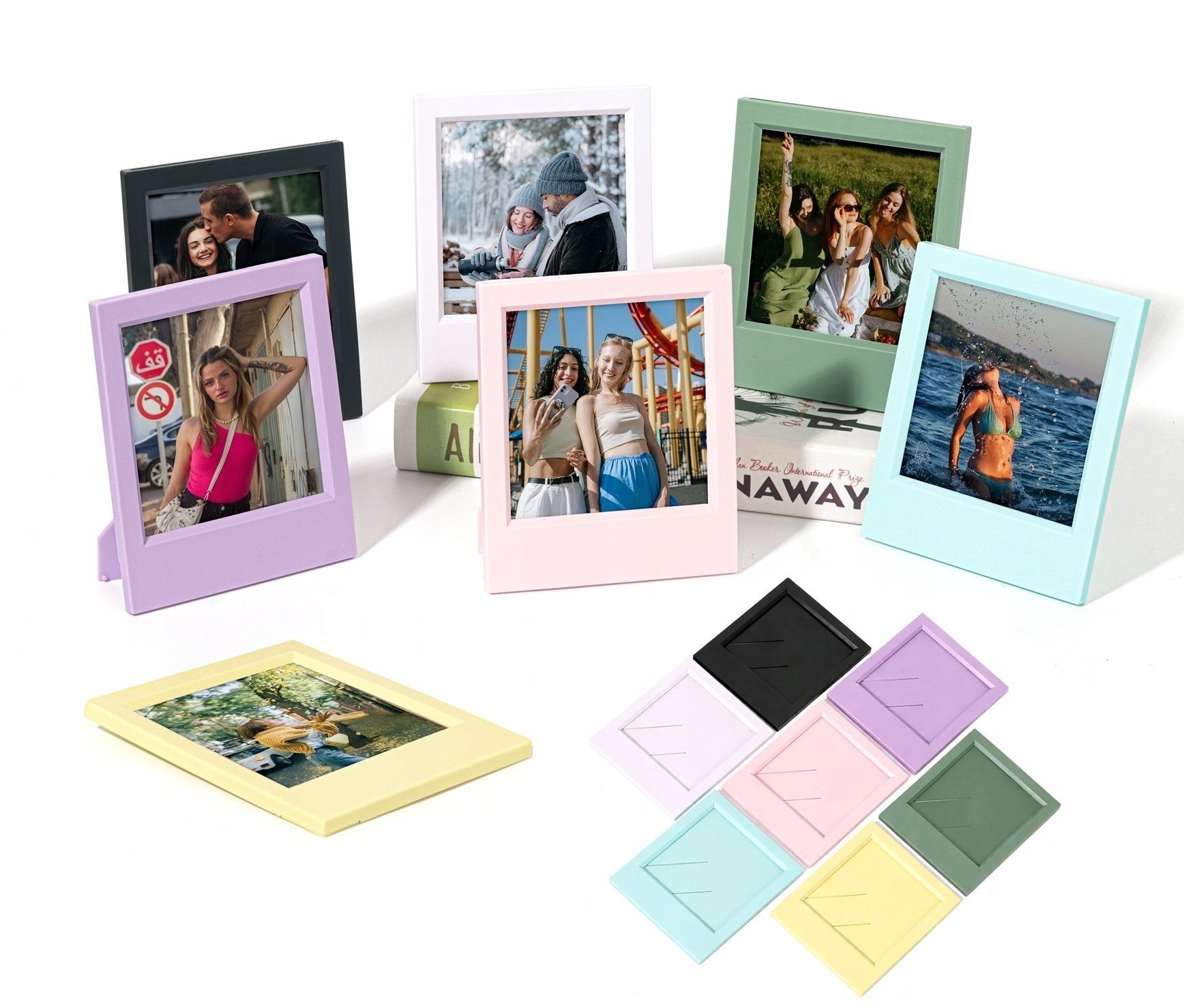 Zestaw Ramki 7x Ramka Na Zdjęcia Do Polaroid I-type 600 Sx-70 Sx70 Kolorowe