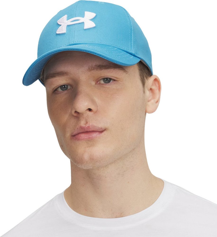 Czapka z daszkiem męska Under Armour Blitzing błękitna 1376700 452 S/M