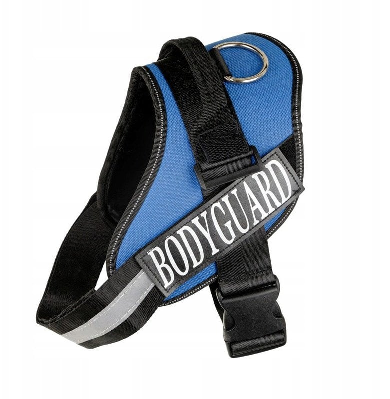 Szelki Bodyguard dla psa, niebieski, XXL, 75-100 cm
