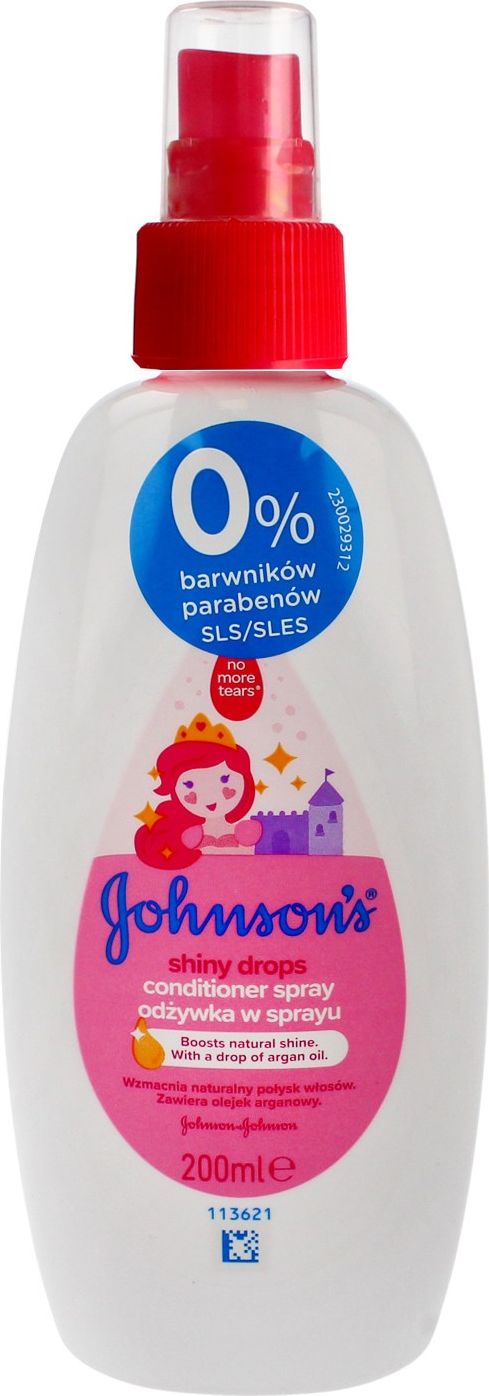 JOHNSONS BABY Johnsons Baby Odżywka w sprayu do włosów dla dzieci 200ml