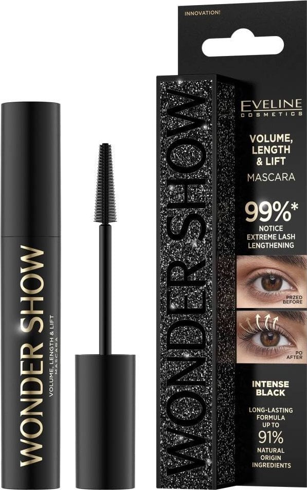 Eveline Eveline Wonder Show pogrubiająco-wydłużająco-liftingujący tusz do rzęs 7ml