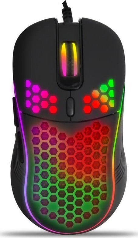 Esperanza MYSZ GAMINGOWA USB-C DLA GRACZY Podświetlana LED RGB