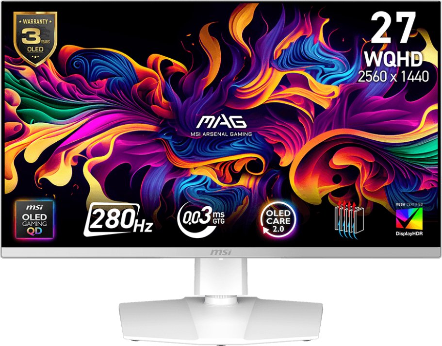 Monitor MSI MAG 272QPW QD-OLED X28