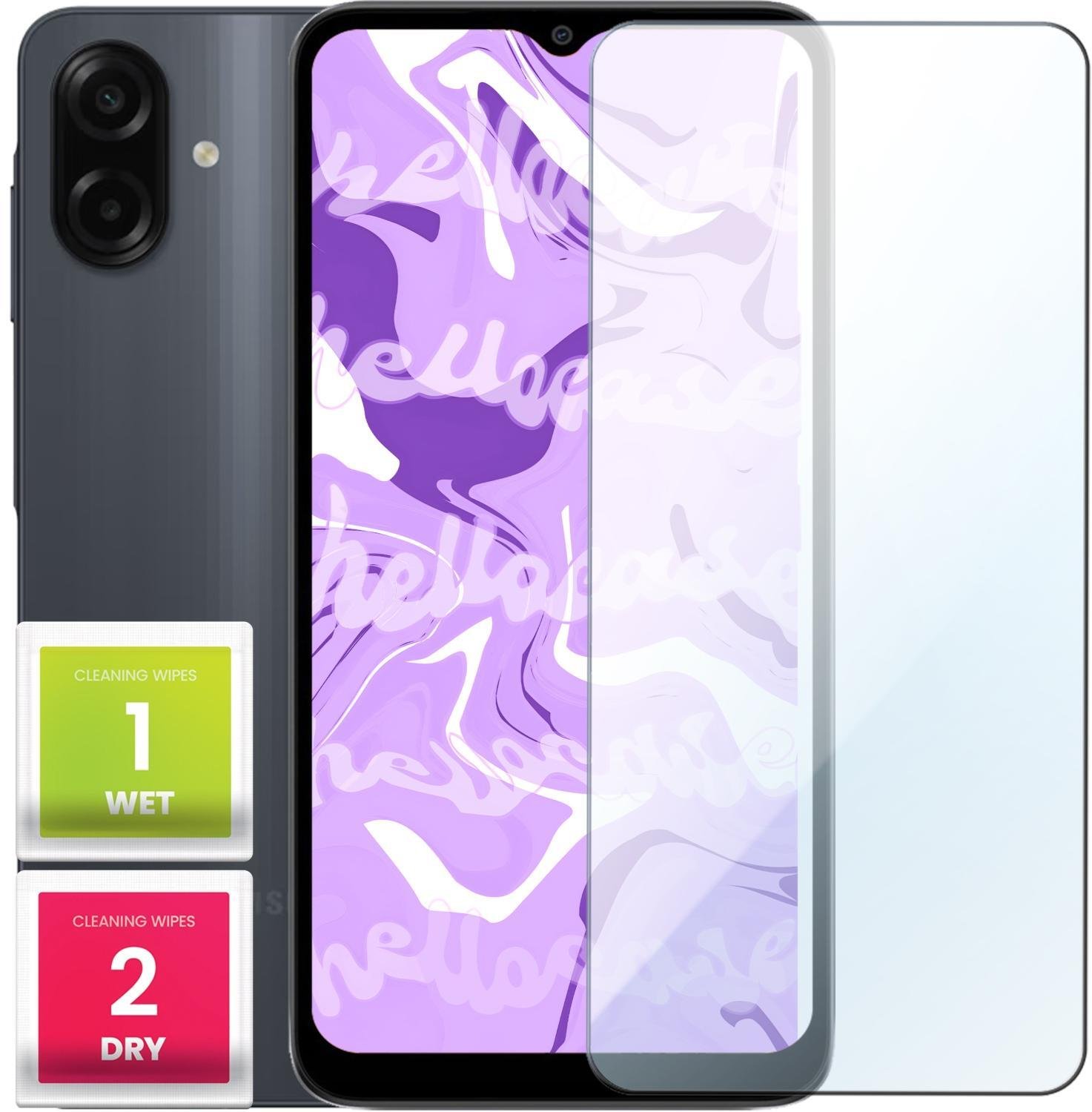 Szkło Hartowane Do Samsung Galaxy A07 4G (Płaskie, 2.5D, Szybka, 9H)