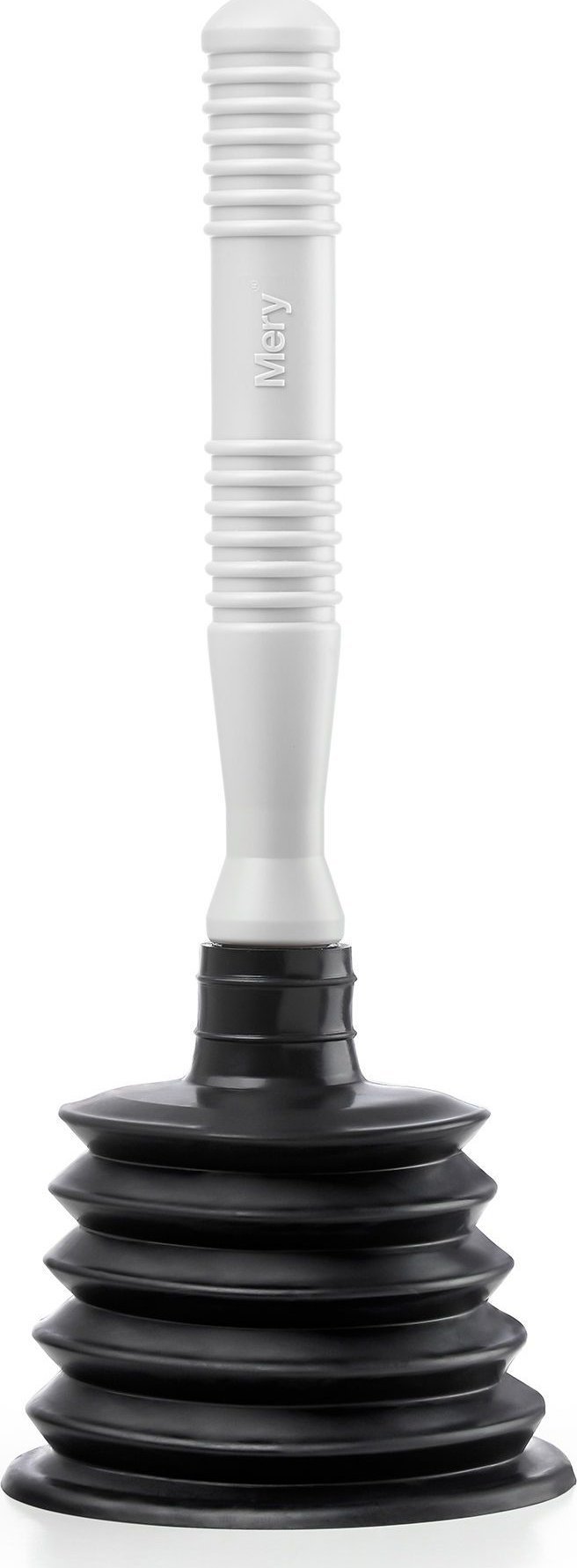 NPC Polska Mery Przepychacz sanitarny 28 x 11 cm biało-czarny