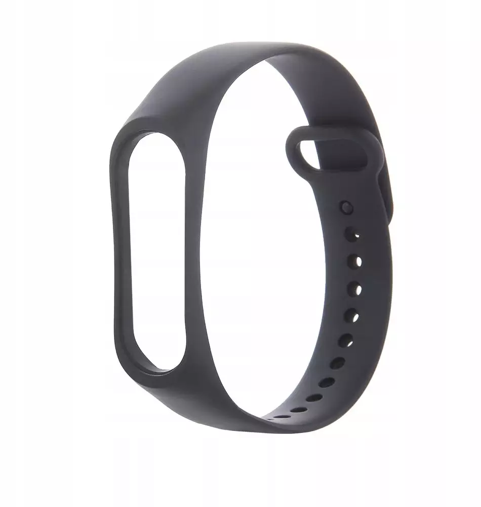 Pasek silikonowy do Xiaomi Mi Band 9 czarny