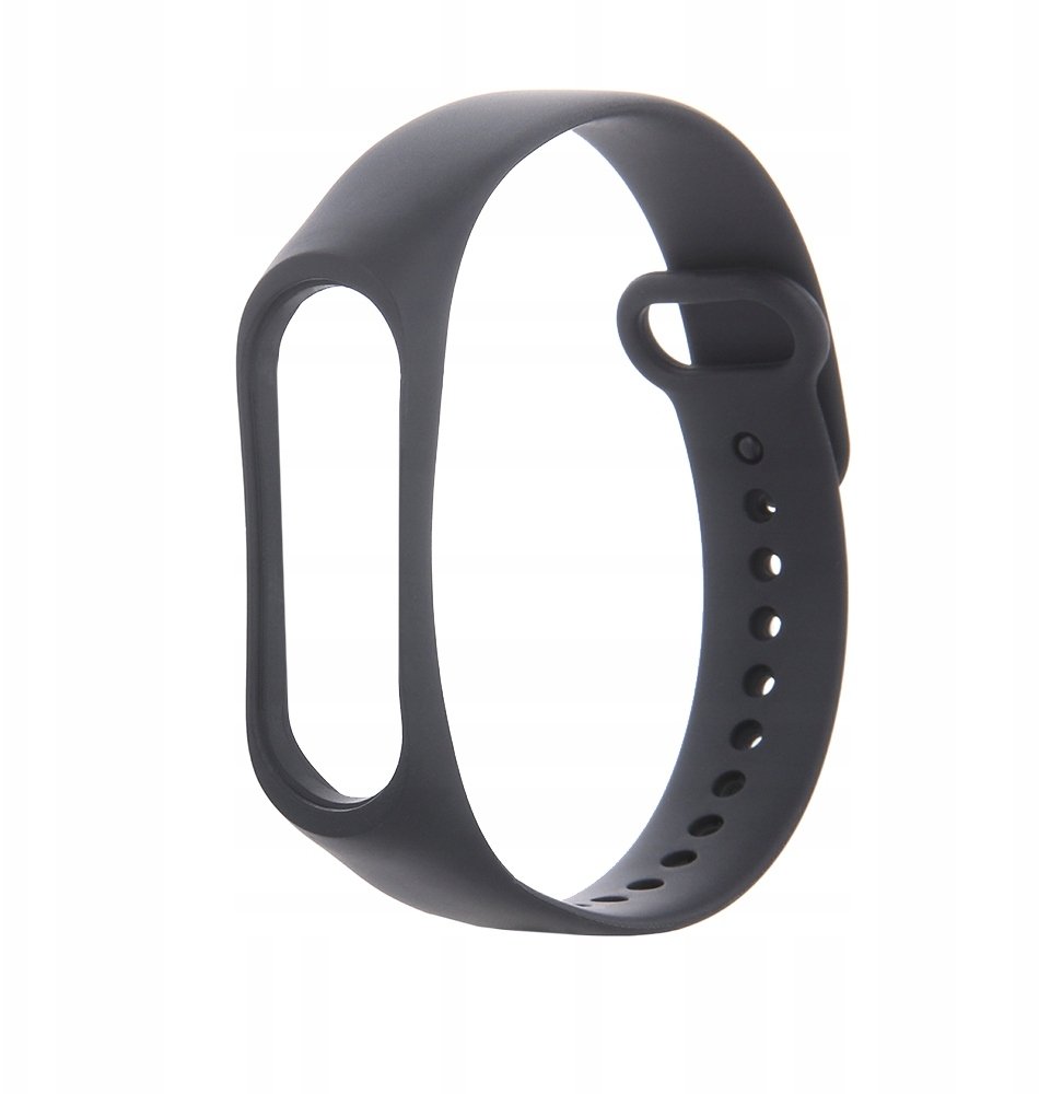 Pasek silikonowy do Xiaomi Mi Band 9 czarny