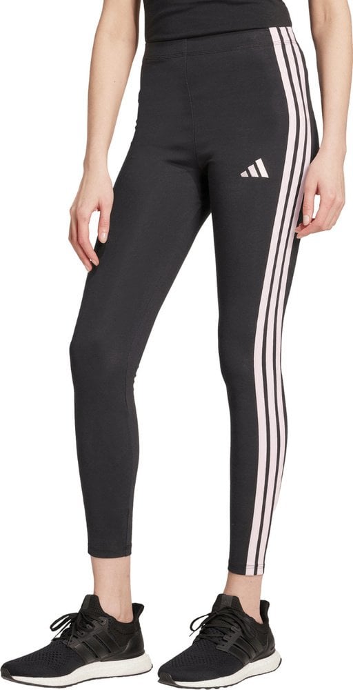 Adidas Legginsy damskie Essentials 3-Stripes Cotton czarne JW1815 2XL