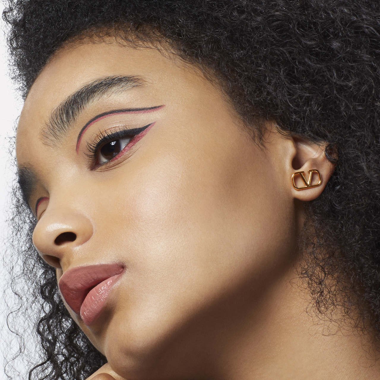 Valentino Valentino, Twin Liner, Double-Ended, Gel Pencil Eyeliner, 02, Black & Rosso, 8 g For Women