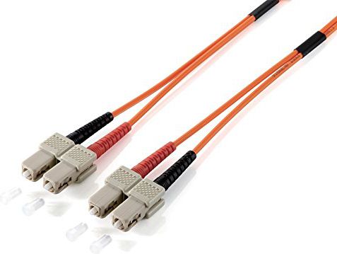 Equip Patchcord światłowodowy SC/SC 10m LSOH (253336)