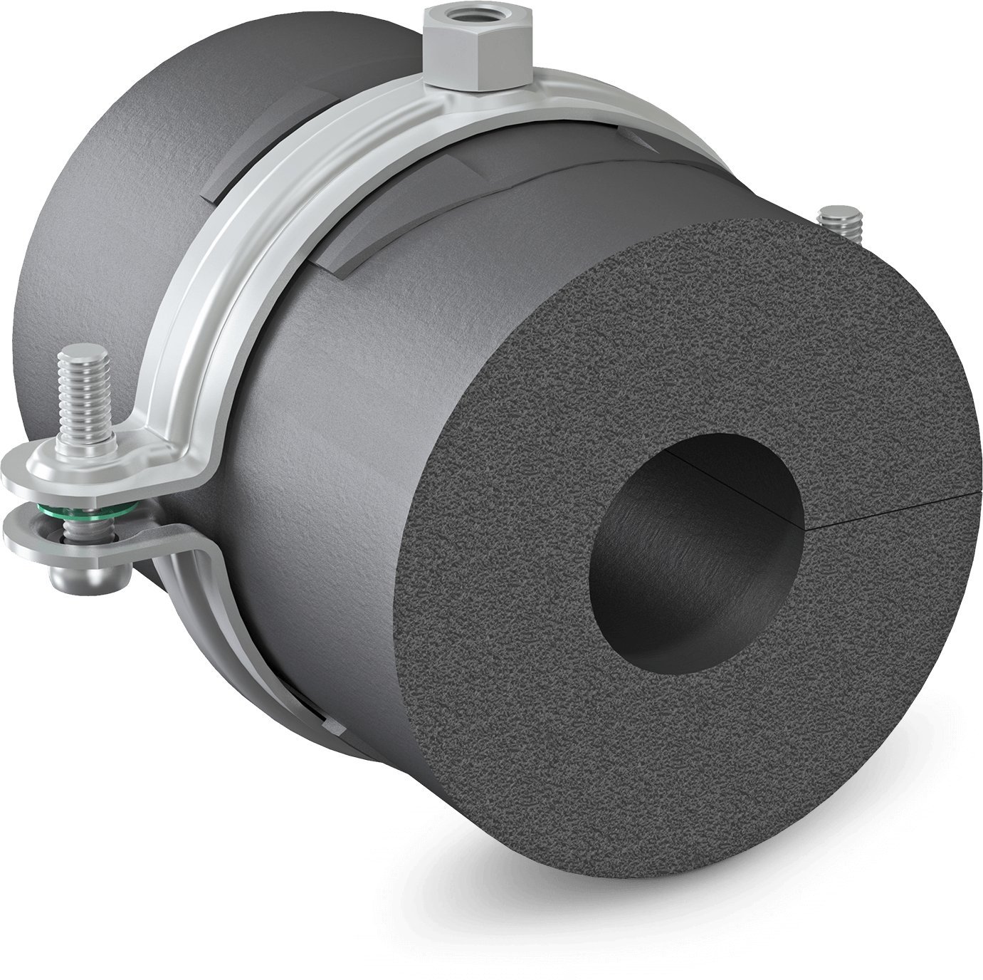 Obejma do chłodu LX-19-015 (15), grubość izolacji 19 mm (DWZ)