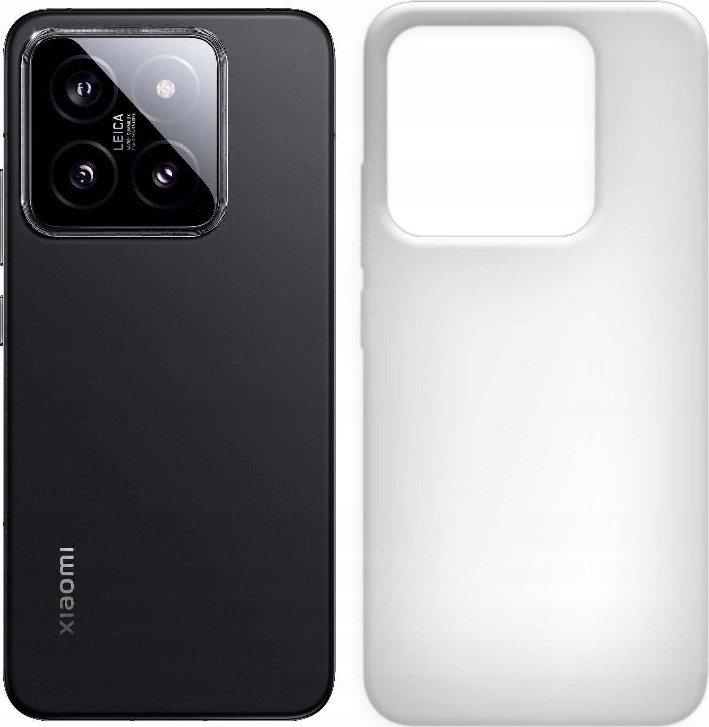 Hello Case ETUI DO XIAOMI 14 PRO GUMOWE OBUDOWA CASE SILIKON SLIM POKROWIEC CLEAR VIEW