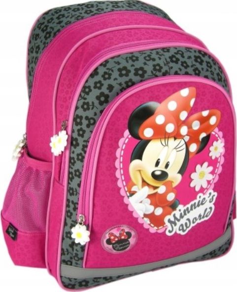 Patio Plecak Szkolny Myszka Minnie Różowy A4 Oryginał