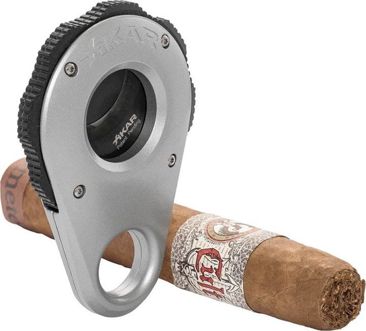 Xikar Xikar TAGLIASIGARI 360SL REVOLUTION Silver Lame Nere