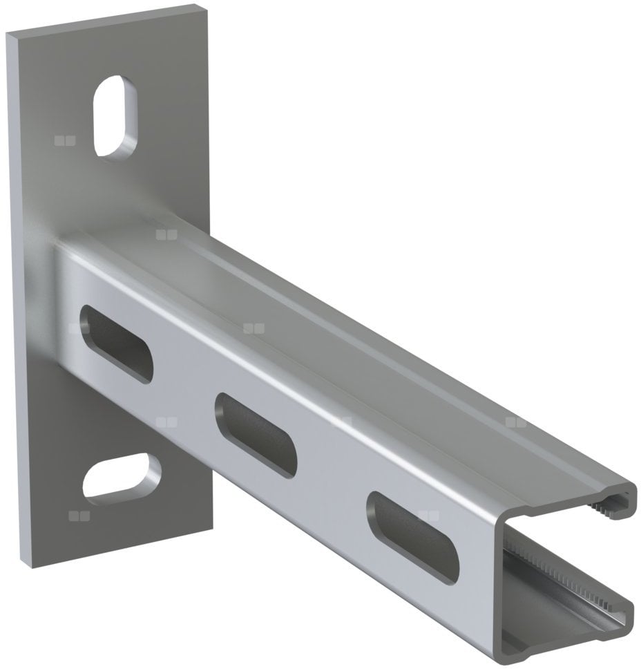 Profil montażowy typ MF2,5 (41x41x2,5 mm) ze st. obróconą o 90° dł. 320 mm