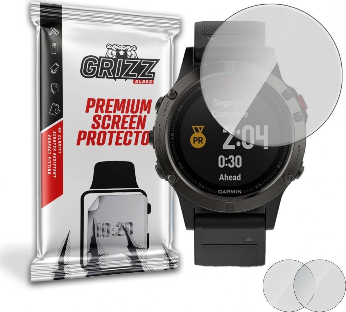 GrizzGlass Folia matowa Grizz Garmin Fenix 5