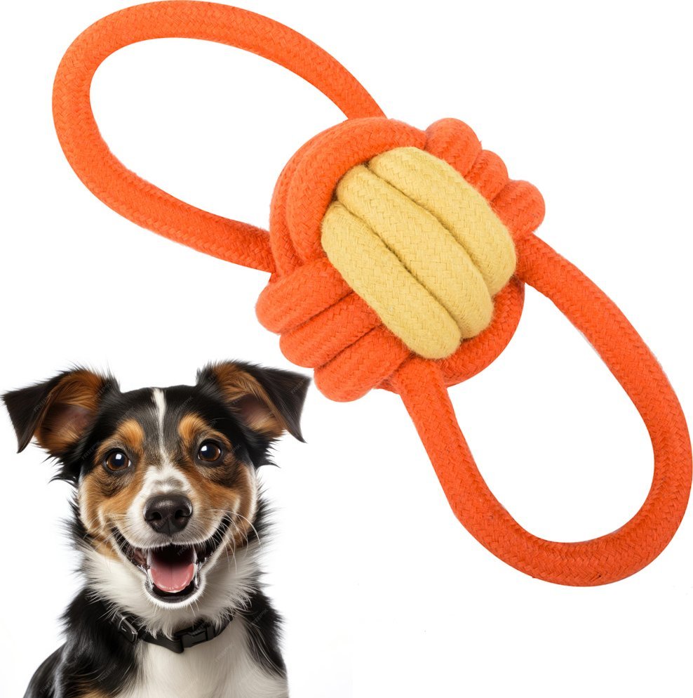 Przyjaciele Zabawka dla psa gryzak szarpak sznur mocny długi